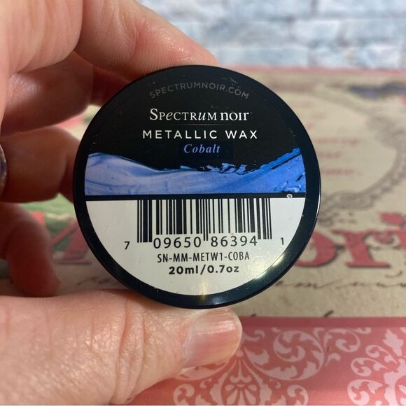 Spectrum Noir NWT Metallic Cobalt Blue Wax 0.7oz 20ml - Picture 1 of 4